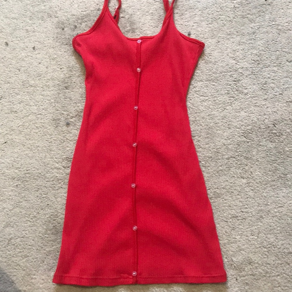 Red dress